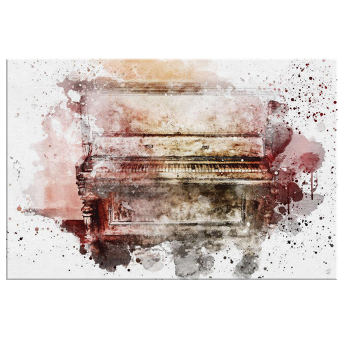 Vintage Piano Red - The Coffee Catalyst