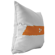 Tennessee Stars Throw Pillow - Tennessee Orange - The Coffee Catalyst